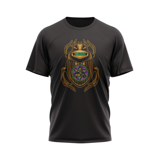 9 Gods Logo Black T-shirt