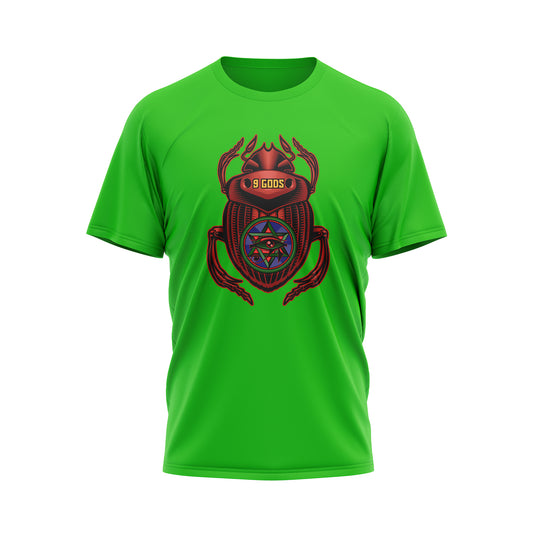 9 Gods Logo Green T-shirt