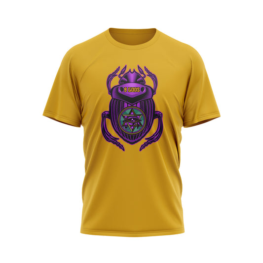 9 Gods Logo Yellow T-shirt