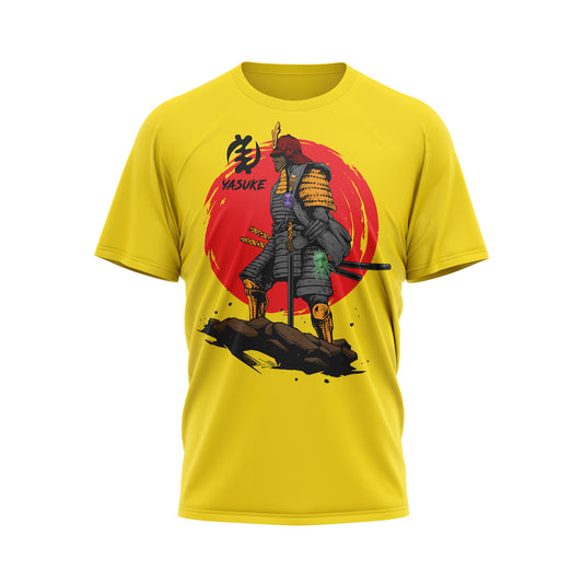 9 Gods Yasuke Yellow T-shirt